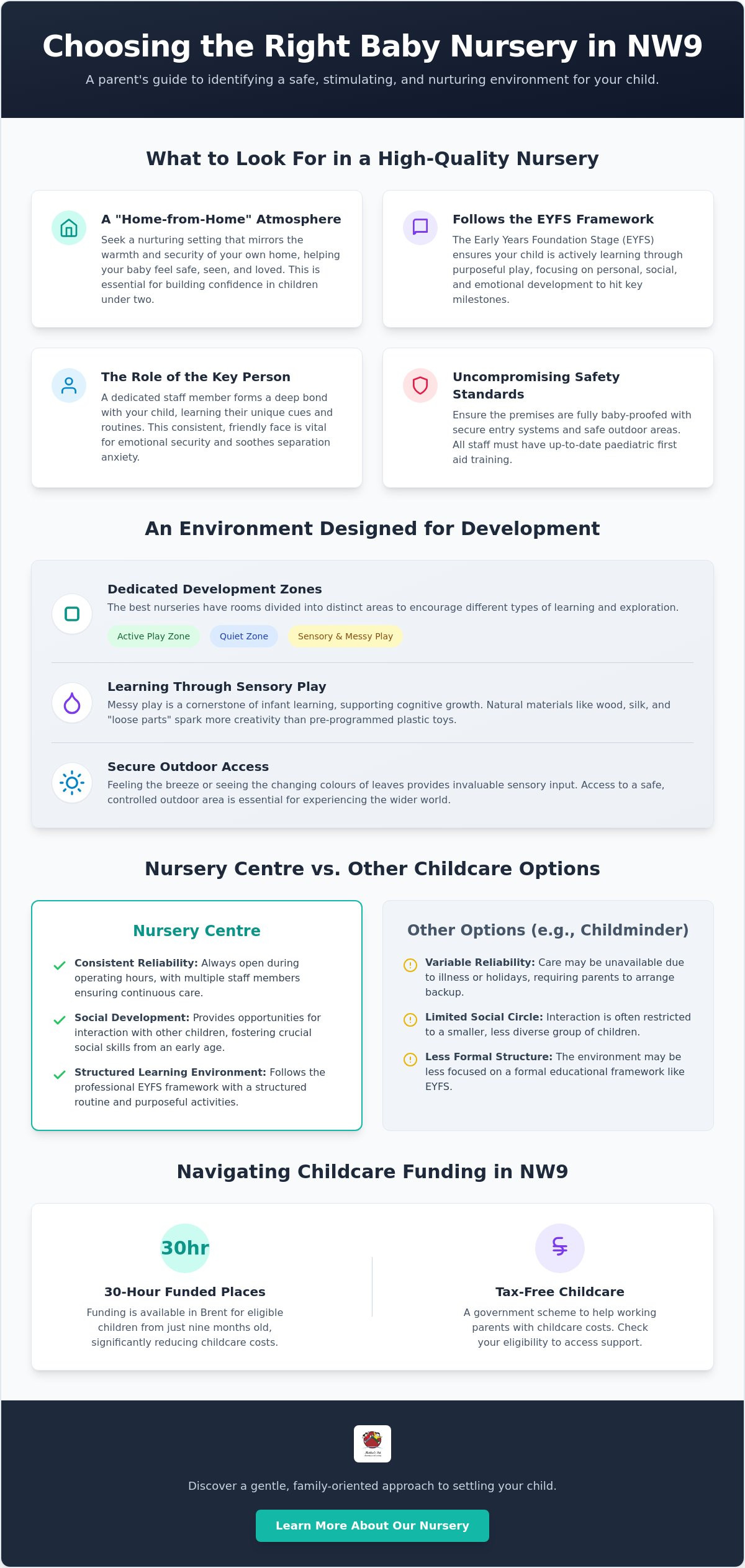 Finding the Best Baby Nursery Near Me: A Reassuring Guide for NW9 Parents